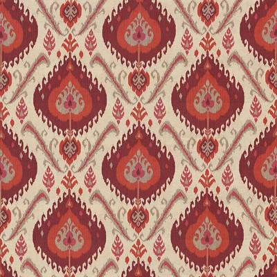 Kasmir Marazzi Crangrape in 1435 Purple Upholstery Polyester  Blend Fire Rated Fabric Classic Damask  Ethnic and Global   Fabric