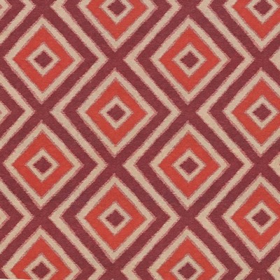 Kasmir Marazzi Diamond Crangrape in 1435 Purple Upholstery Polyester  Blend Fire Rated Fabric Ethnic and Global   Fabric