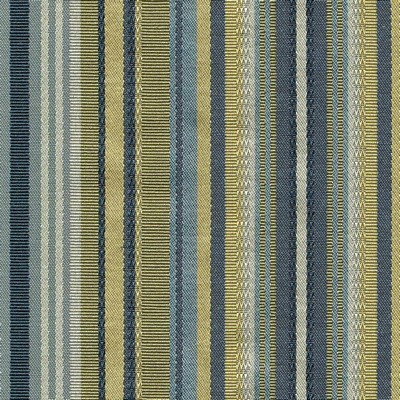 Kasmir Mason Stripe Nautical in HIGH SOCIETY Multi Upholstery Cotton  Blend Fire Rated Fabric