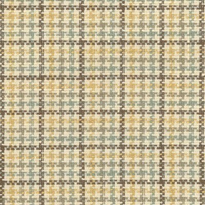 Kasmir Mccallum Silver Sage in 1442 Silver Upholstery Polyester  Blend Fire Rated Fabric Houndstooth   Fabric