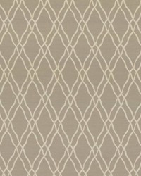 Meander Trellis Flax by   