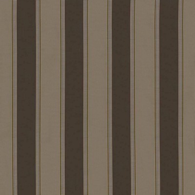 Kasmir Meriden Stripe Mahogany in HIGH SOCIETY Brown Upholstery Cotton  Blend Fire Rated Fabric