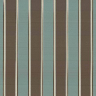 Kasmir Meriden Stripe Spa in HIGH SOCIETY Blue Upholstery Cotton  Blend Fire Rated Fabric