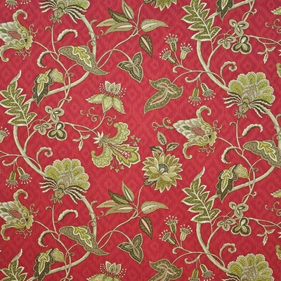 Kasmir Moreland Manor Amaryllis in GRAND TRADITIONS VOL 1 Multi Upholstery Cotton  Blend Fire Rated Fabric Vine and Flower  Jacobean Floral  Ethnic and Global   Fabric