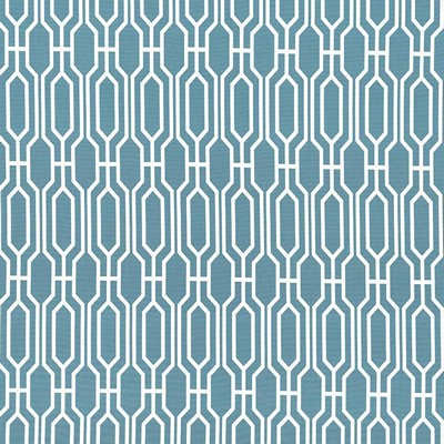 Kasmir Nickerson Peacock in 5089 Blue Upholstery Cotton  Blend Fire Rated Fabric