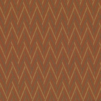Kasmir Northridge Mandarin in 1439 Brown Upholstery Polyester  Blend Fire Rated Fabric Herringbone  Zig Zag   Fabric