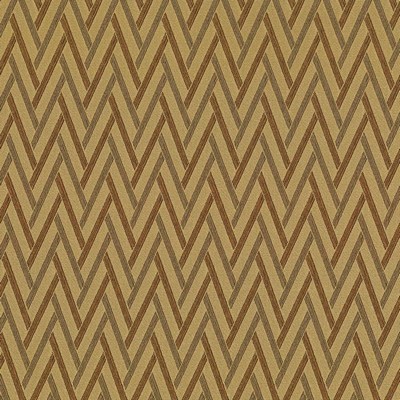 Kasmir Northridge Nugget in 1439 Brown Upholstery Polyester  Blend Fire Rated Fabric Herringbone  Zig Zag   Fabric