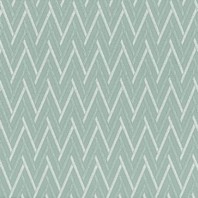 Kasmir Northridge Tiffany in 1442 Aqua Upholstery Polyester  Blend Fire Rated Fabric Herringbone  Zig Zag   Fabric