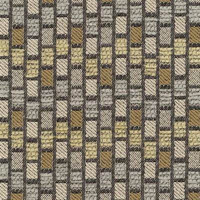Kasmir Palazzo Mosaic Moonglow in TUEXDO PARK Brown Upholstery Cotton  Blend Fire Rated Fabric