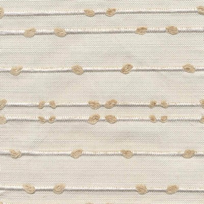 Kasmir Parallels Alabaster in 1386 Beige Upholstery Rayon  Blend Fire Rated Fabric