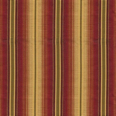 Kasmir Placitas Stripe Cinnabar in GRAND TRADITIONS VOL 2 Orange Upholstery Cotton  Blend Fire Rated Fabric