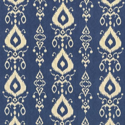 Kasmir Raga Ikat Bay in 5065 Multi Upholstery Cotton  Blend Fire Rated Fabric Trellis Diamond  Ethnic and Global   Fabric