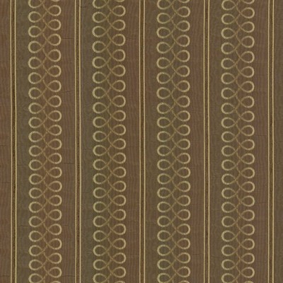 Kasmir Rallentando Maple in 1424 Brown Upholstery Polyester  Blend Fire Rated Fabric Traditional Chenille  Scroll   Fabric