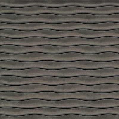 Kasmir Ripple Effect Sepia in 1416 Brown Upholstery Polyester  Blend Fire Rated Fabric