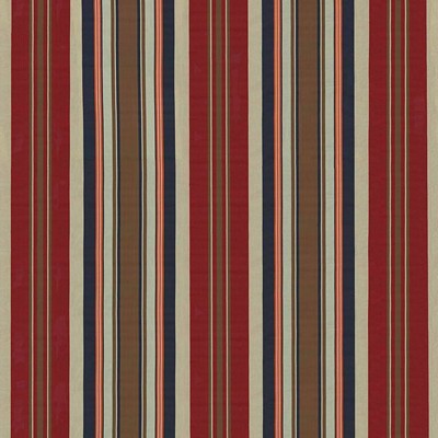 Kasmir Savoy Stripe Autumn in 8003 Multi Upholstery Polyester  Blend Fire Rated Fabric NFPA 701 Flame Retardant   Fabric