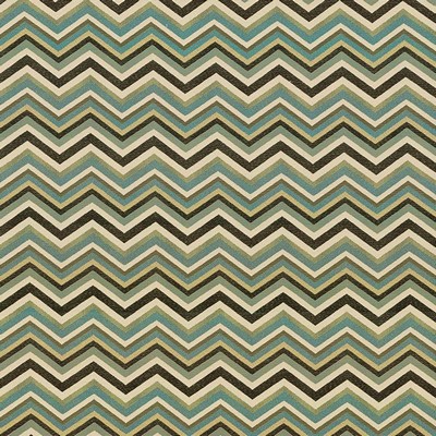 Kasmir Shimizu Seaglass in 5073 Green Upholstery Polyester  Blend Fire Rated Fabric Zig Zag   Fabric