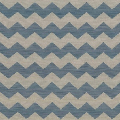 Kasmir Sierra Vista Navy in 1419 Blue Upholstery Polyester  Blend Fire Rated Fabric Ethnic and Global  Zig Zag   Fabric