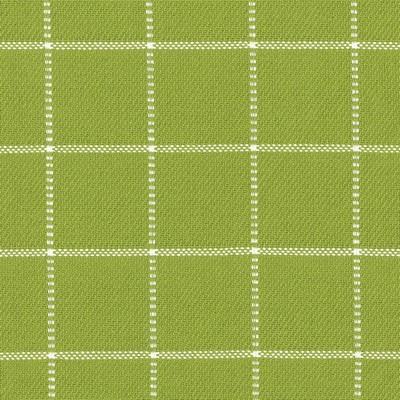 Kasmir Skylar Check Island Green in 5074 Green Upholstery Cotton  Blend Fire Rated Fabric Plaid and Tartan  Fabric