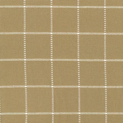 Kasmir Skylar Check Sand in 5066 Beige Upholstery Cotton  Blend Fire Rated Fabric Plaid and Tartan  Fabric