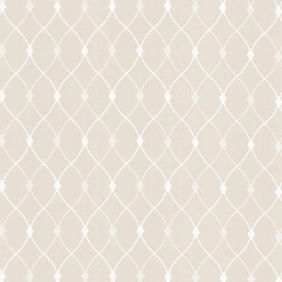 Kasmir Slipper Trellis Ivory in 5110 Beige Upholstery Polyester  Blend Fire Rated Fabric Trellis Diamond   Fabric