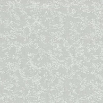 Kasmir Snowcrest Ivory in SHEER ARTISTRY Beige Polyester  Blend Vine and Flower  Scroll  Casement   Fabric