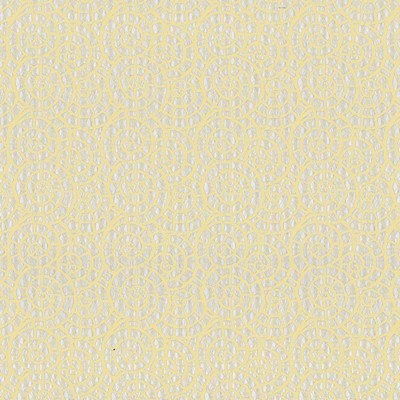 Kasmir Soledad Shell in 1444 White Polyester  Blend Tropical   Fabric
