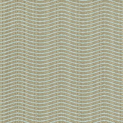 Kasmir Sound Wave Spa in 1442 Blue Upholstery Polyester  Blend Fire Rated Fabric