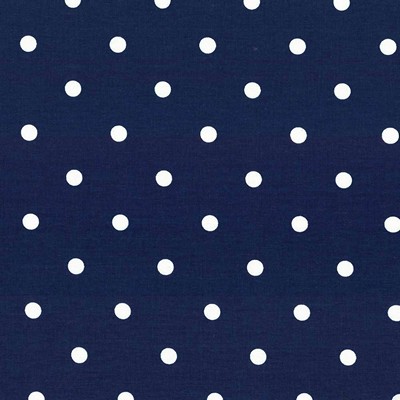 Kasmir Spit Spot Estate Blue in 5088 Blue Upholstery Cotton  Blend Fire Rated Fabric