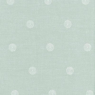 Kasmir Spot The Dots Glacier in 1442 Blue Upholstery Polyester  Blend Fire Rated Fabric Crewel and Embroidered  Polka Dot   Fabric