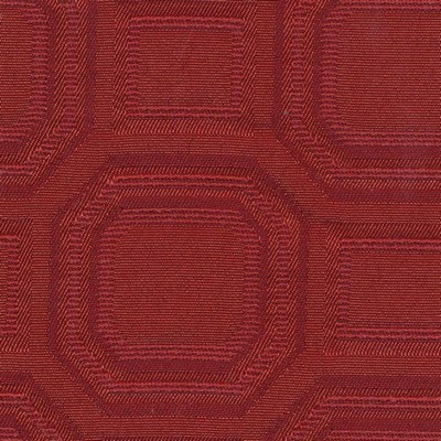 Kasmir Strathmore Cinnabar in TUEXDO PARK Orange Upholstery Cotton  Blend Fire Rated Fabric Geometric   Fabric
