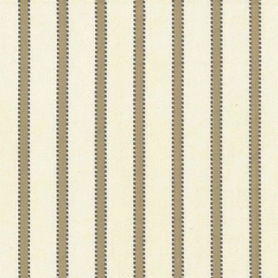 Kasmir Stripe Delight Taupe in 5066 Brown Upholstery Cotton  Blend Fire Rated Fabric