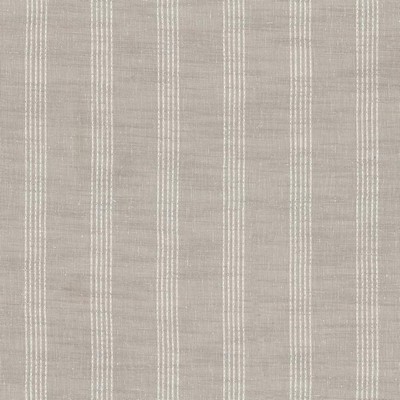 Kasmir Stripe Effect Taupe in 5035 Brown Polyester  Blend