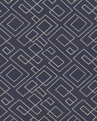 Tallmadge Fret Indigo by   