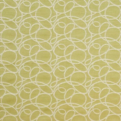 Kasmir Tao Ching Endive in 1406 Gold Upholstery Rayon  Blend Fire Rated Fabric Geometric  Scroll   Fabric