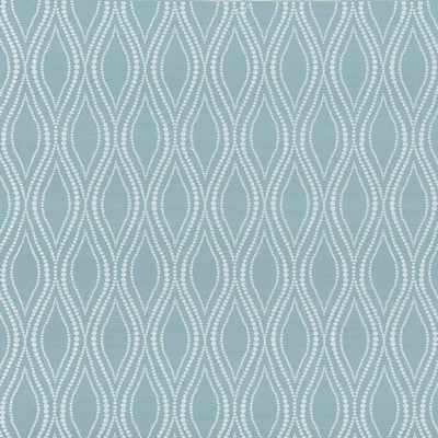 Kasmir Tete-a-tete Spa in 5089 Blue Upholstery Polyester  Blend Fire Rated Fabric Trellis Diamond   Fabric