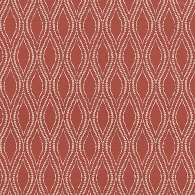 Kasmir Tete-a-tete Watermelon in 5087 Red Upholstery Polyester  Blend Fire Rated Fabric Trellis Diamond   Fabric