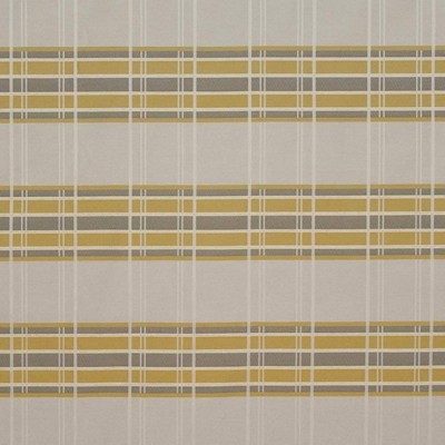 Kasmir Tillman Plaid Topaz in TUEXDO PARK Yellow Upholstery Rayon  Blend Fire Rated Fabric Plaid and Tartan  Fabric