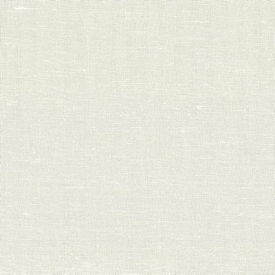 Kasmir Tipperary Off White in 5035 White Linen  Blend Solid Sheer   Fabric