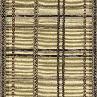 Kasmir Tobago Plaid Travertine in HIGH SOCIETY Multi Upholstery Cotton  Blend Fire Rated Fabric