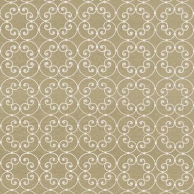 Kasmir Tracery Stone in 5066 Grey Polyester  Blend Crewel and Embroidered  Scroll   Fabric