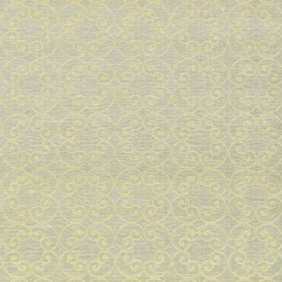 Kasmir Tracery Wheat in 5066 Brown Polyester  Blend Crewel and Embroidered  Scroll   Fabric