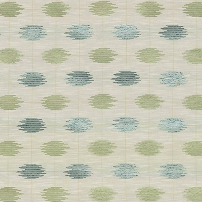 Kasmir Tribal Threads Kiwi in 1423 Green Upholstery Polyester  Blend Fire Rated Fabric Crewel and Embroidered  Plaid and Tartan  Fabric