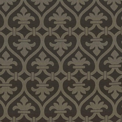 Kasmir Triomphe Truffle in 1424 Brown Upholstery Cotton  Blend Fire Rated Fabric Vine and Flower   Fabric