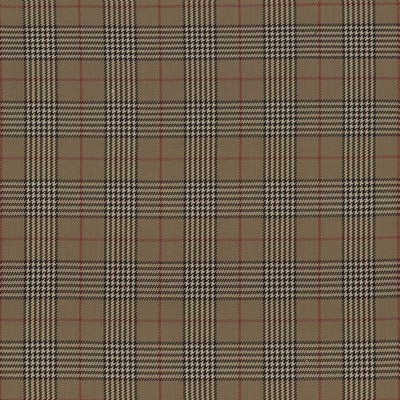 Kasmir Tuckerton Black Walnut in 1433 Brown Upholstery Cotton  Blend Fire Rated Fabric Plaid and Tartan  Fabric