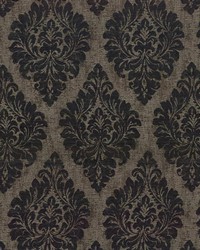 Valentino Damask Black Walnut by   