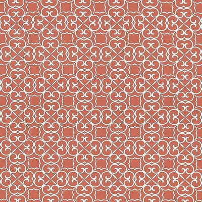 Kasmir Verlaine Henna in 5070 Brown Upholstery Cotton  Blend Fire Rated Fabric Scroll   Fabric