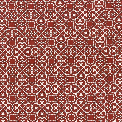 Kasmir Verlaine Poppy in 5071 Multi Upholstery Cotton  Blend Fire Rated Fabric Scroll   Fabric