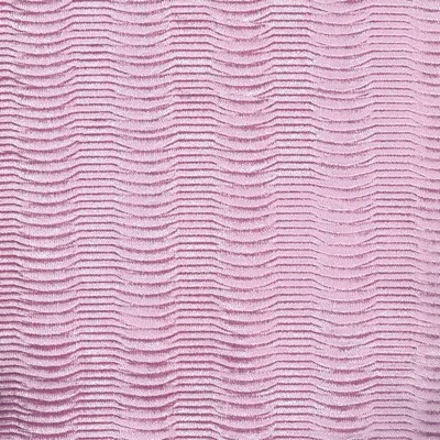Kasmir Waverunner Rose in 1422 Pink Upholstery Polyester  Blend Traditional Chenille  Printed Velvet   Fabric