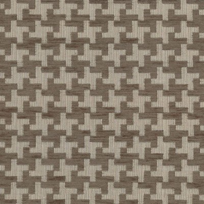 Kasmir Windmill Truffle in 1438 Brown Upholstery Acrylic  Blend Houndstooth   Fabric