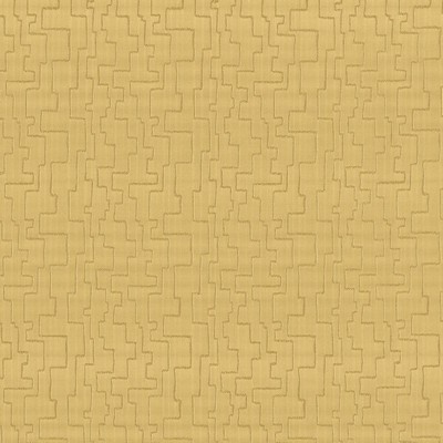 Kasmir Woodwright Marigold in 1439 Gold Upholstery Polyester  Blend Fire Rated Fabric